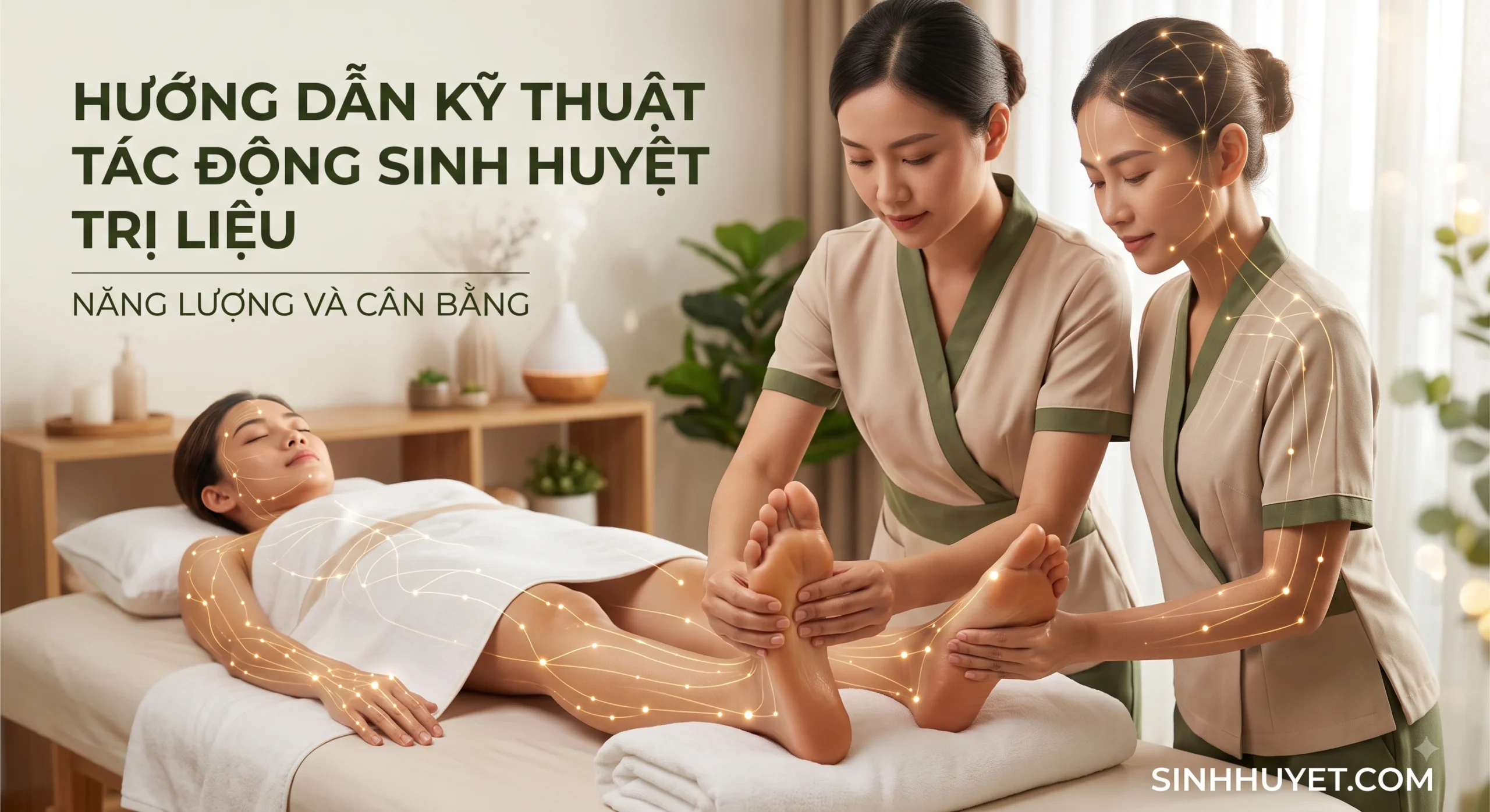 Hướng Dẫn Kỹ Thuật Tác Động Sinh Huyệt Trị Liệu
